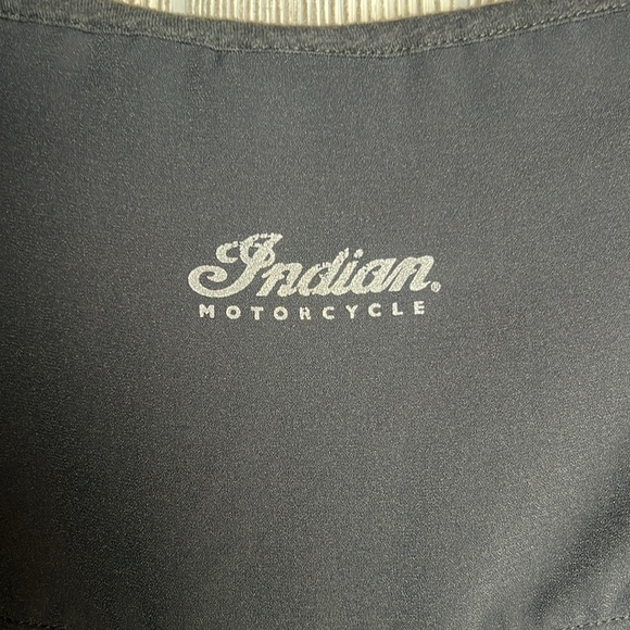Indian Motorcycle T Shirt Women's Large Gray Long Sleeve - Picture 5 of 6